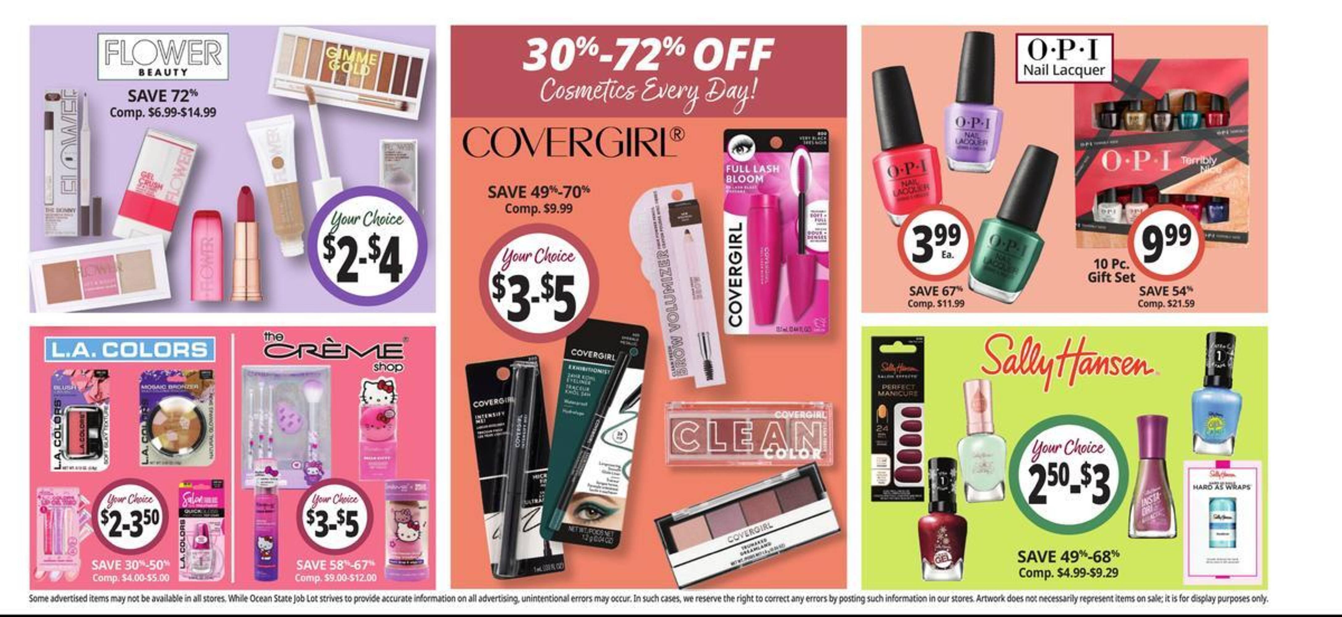 Ocean State Job Lot flyer