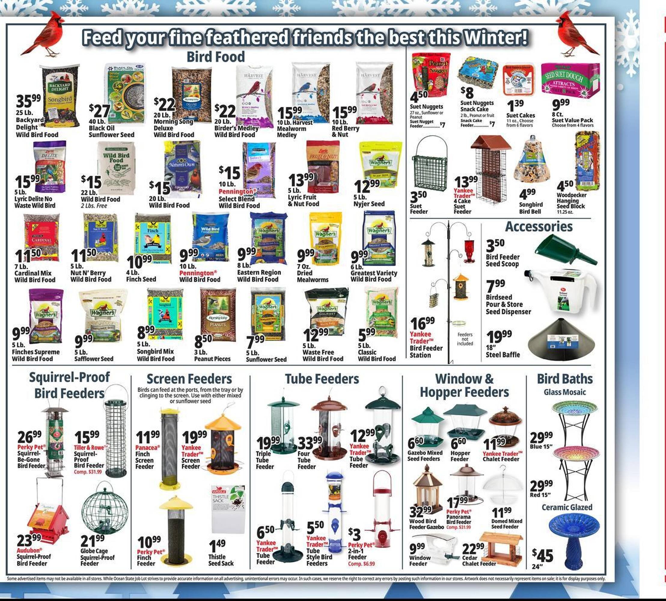 Ocean State Job Lot flyer