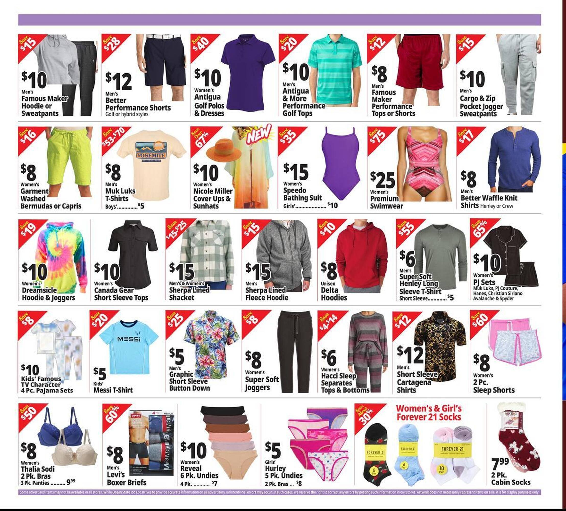 Ocean State Job Lot flyer