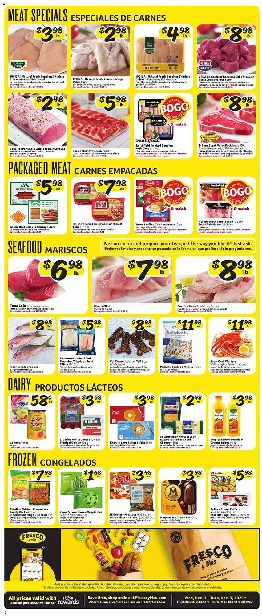 Fresco y Más weekly ad