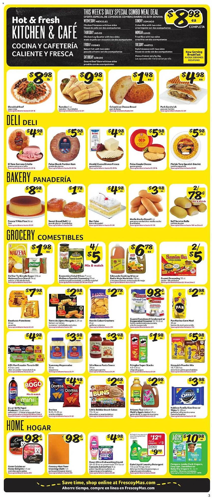 Fresco y Más weekly ad