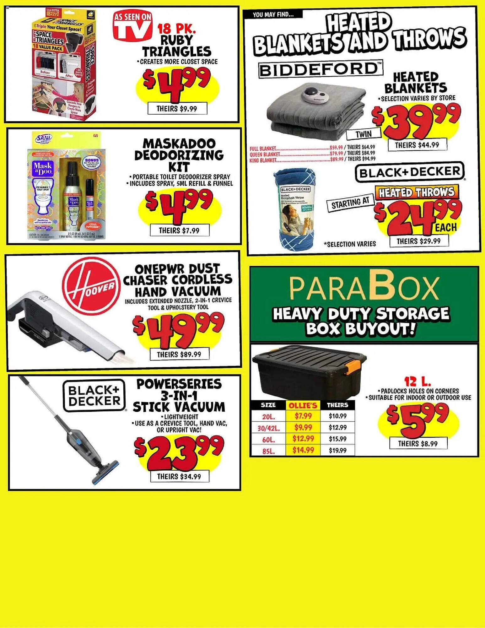 Ollie's weekly ad