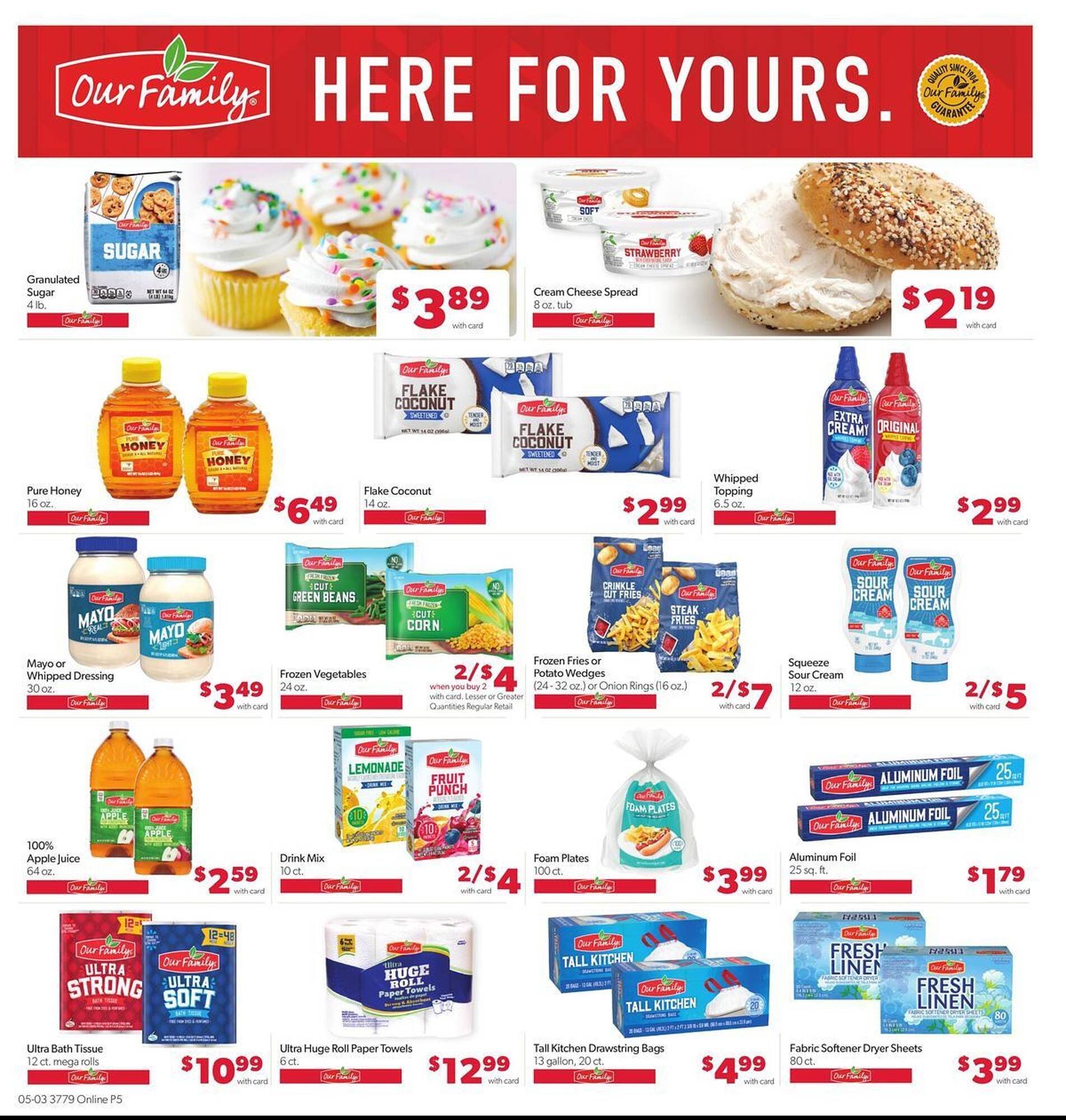 Family Fare weekly ad