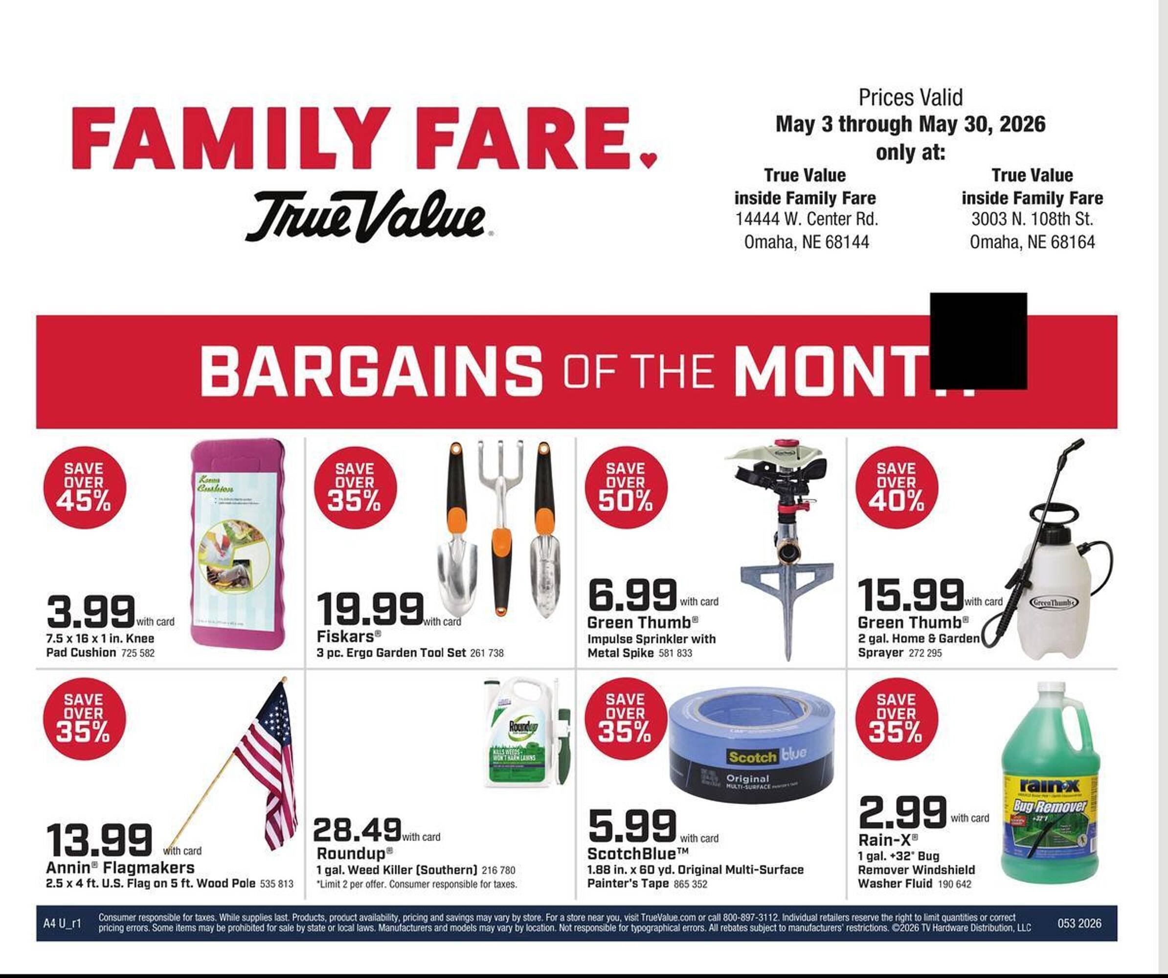 Family Fare weekly ad