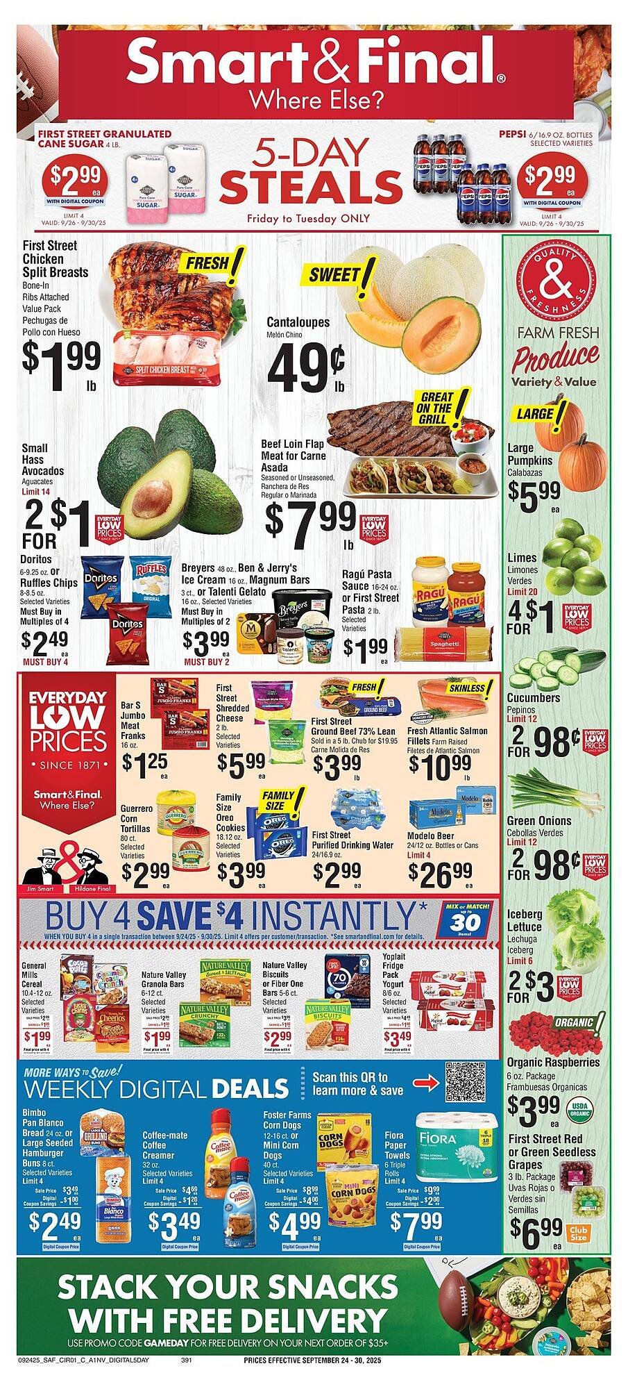 Smart &amp; Final weekly ad (2025-09-24 - 2025-09-30) | 1