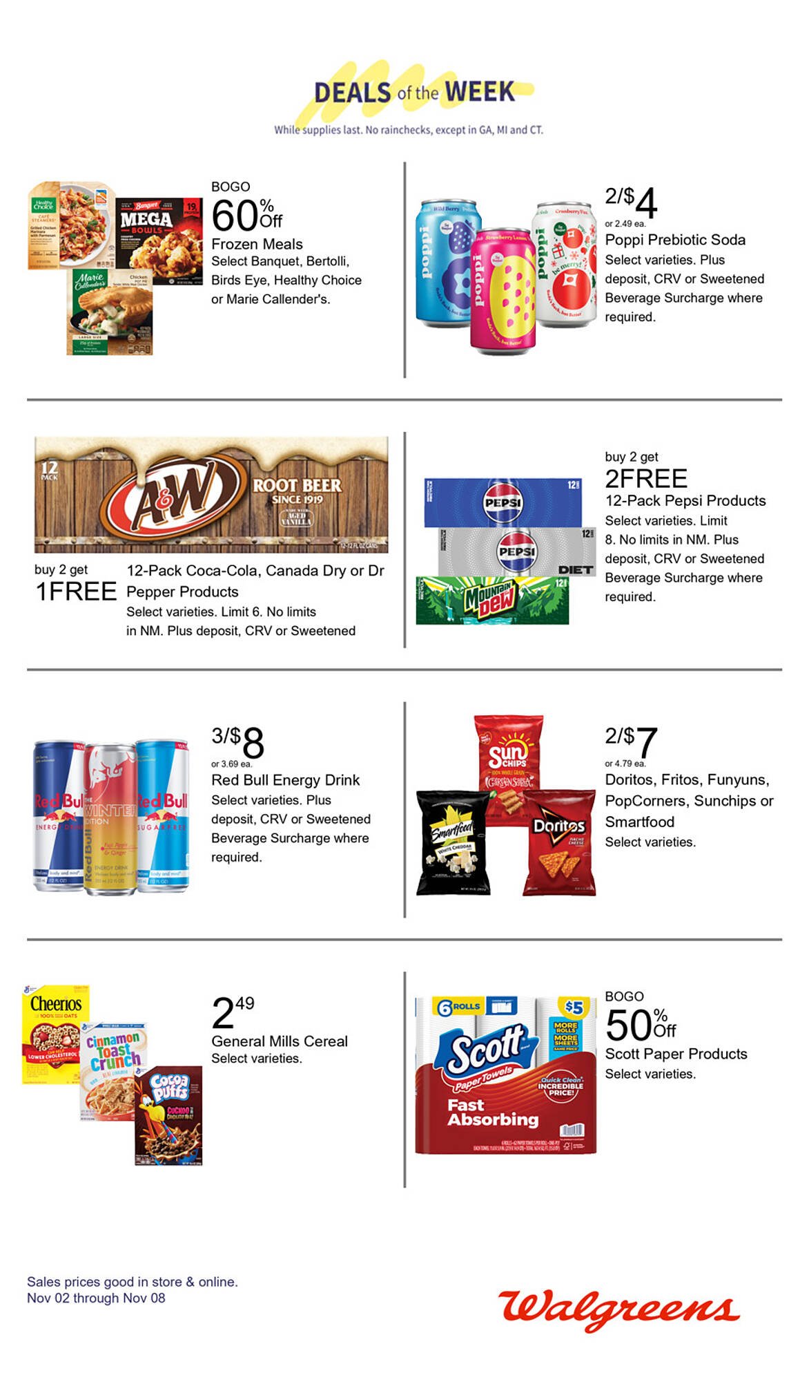 Walgreens weekly ad (2025-11-02 - 2025-11-08) | 2