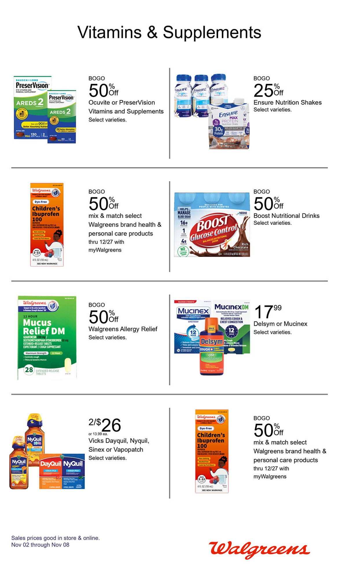 Walgreens weekly ad (2025-11-02 - 2025-11-08) | 12