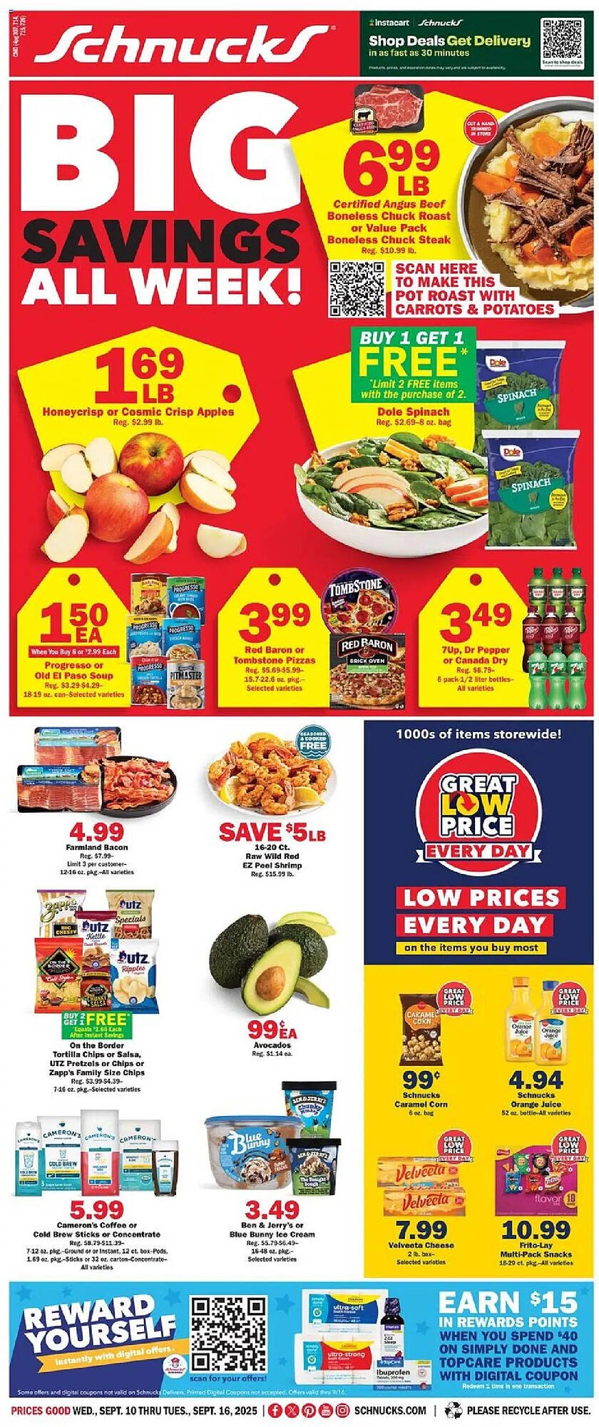 Schnucks weekly ad (2025-09-10 - 2025-09-16) | 1