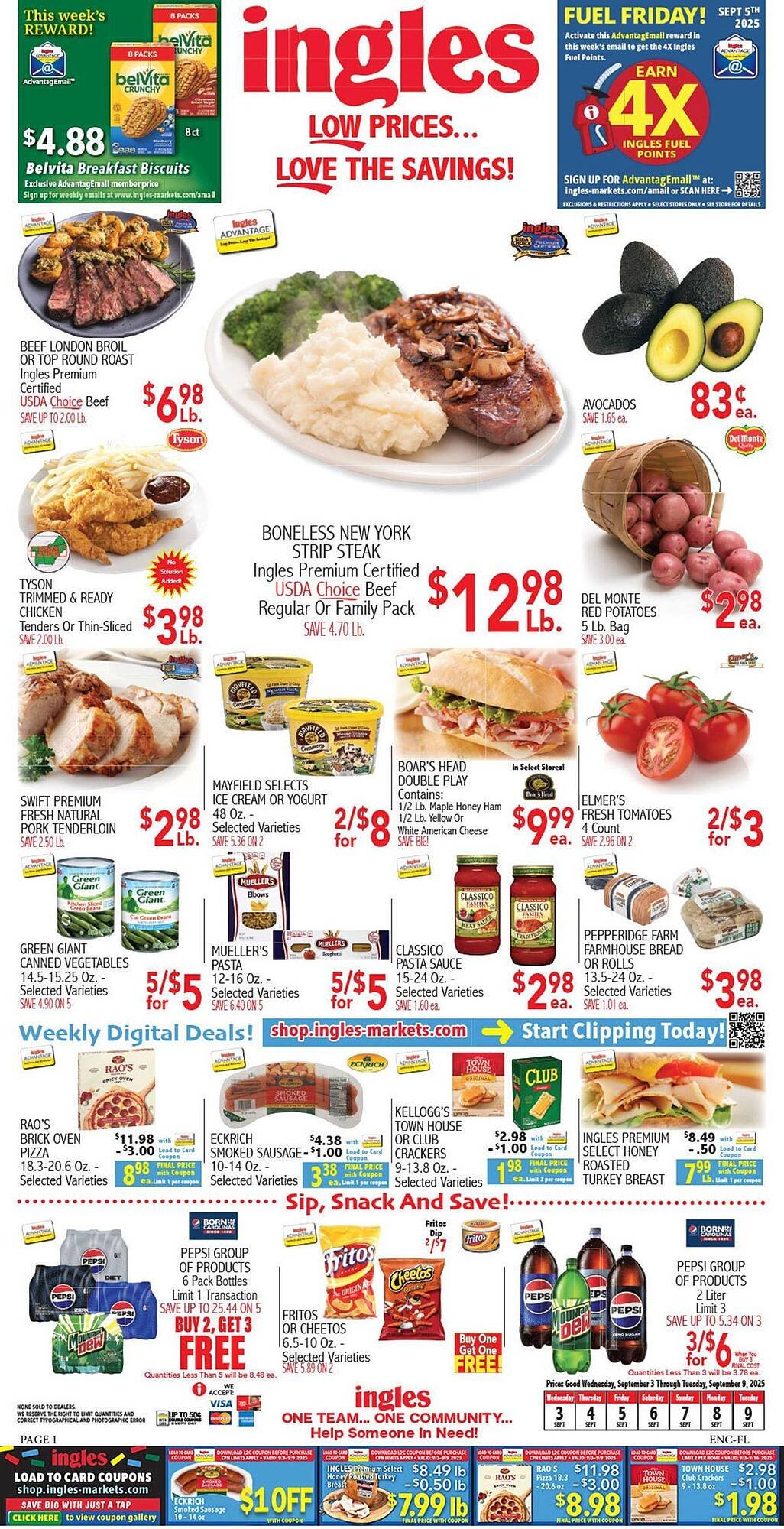 Ingles Markets weekly ad (2025-09-03 - 2025-09-09) | 1