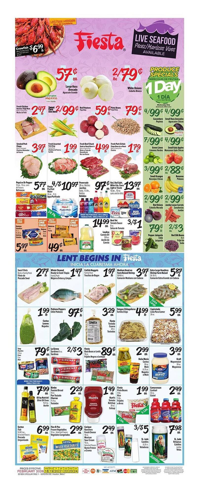 Fiesta Mart weekly ad