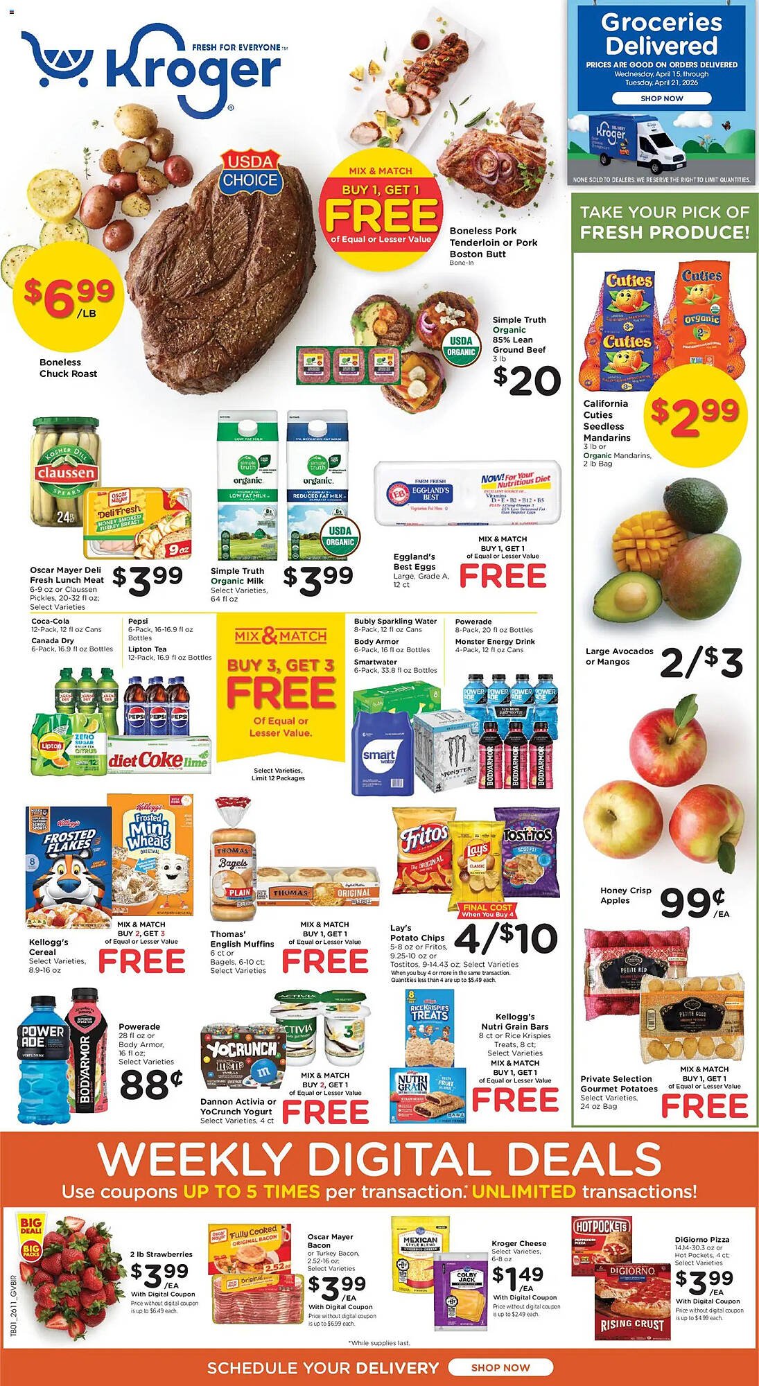 Kroger weekly ad