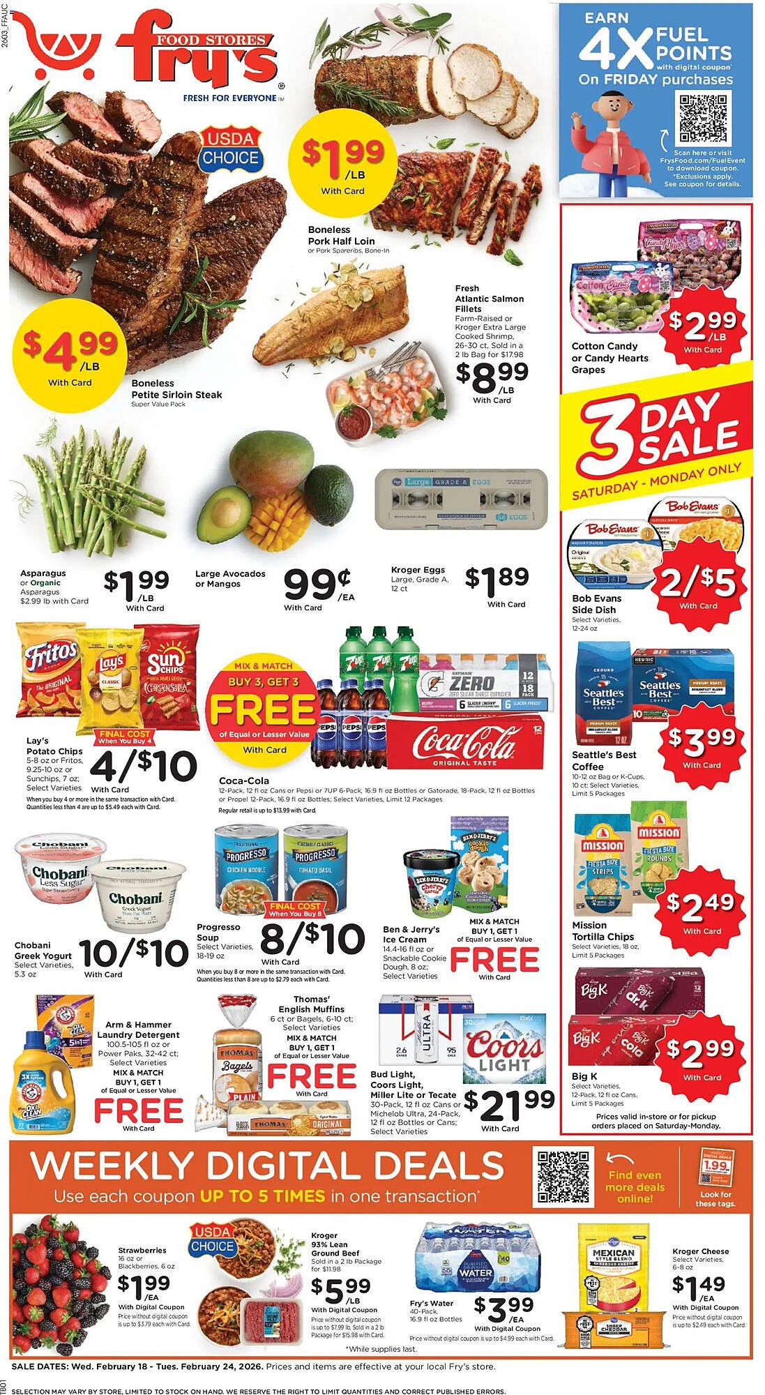 Fry's weekly ad