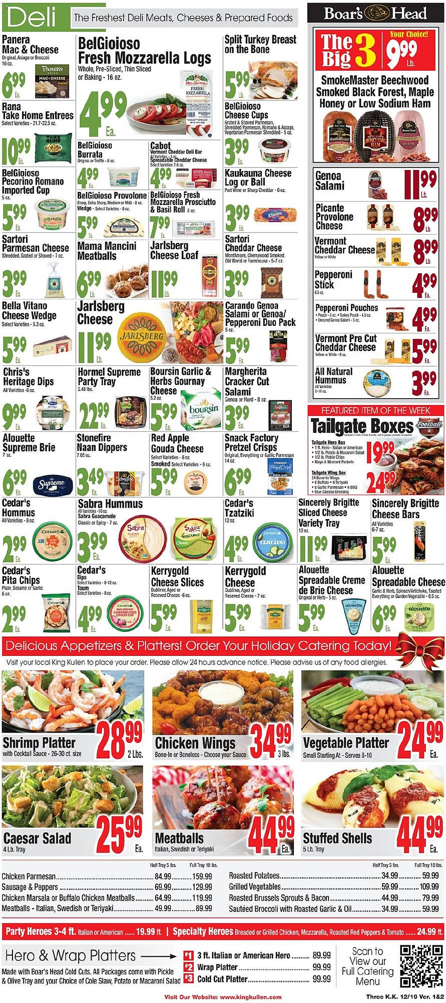 King Kullen weekly ad