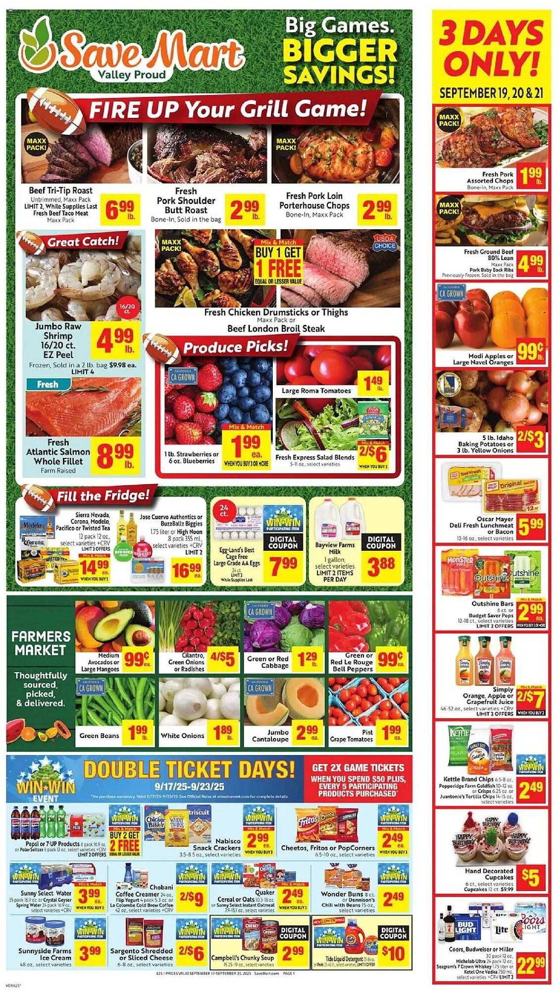 Save Mart weekly ad (2025-09-17 - 2025-09-24) | 1