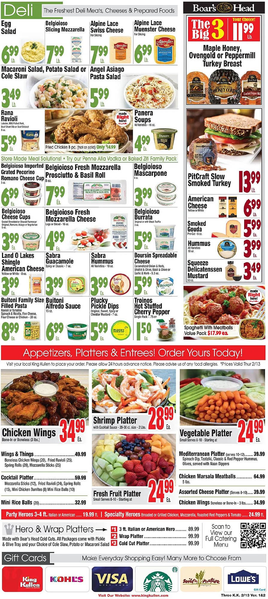 King Kullen weekly ad