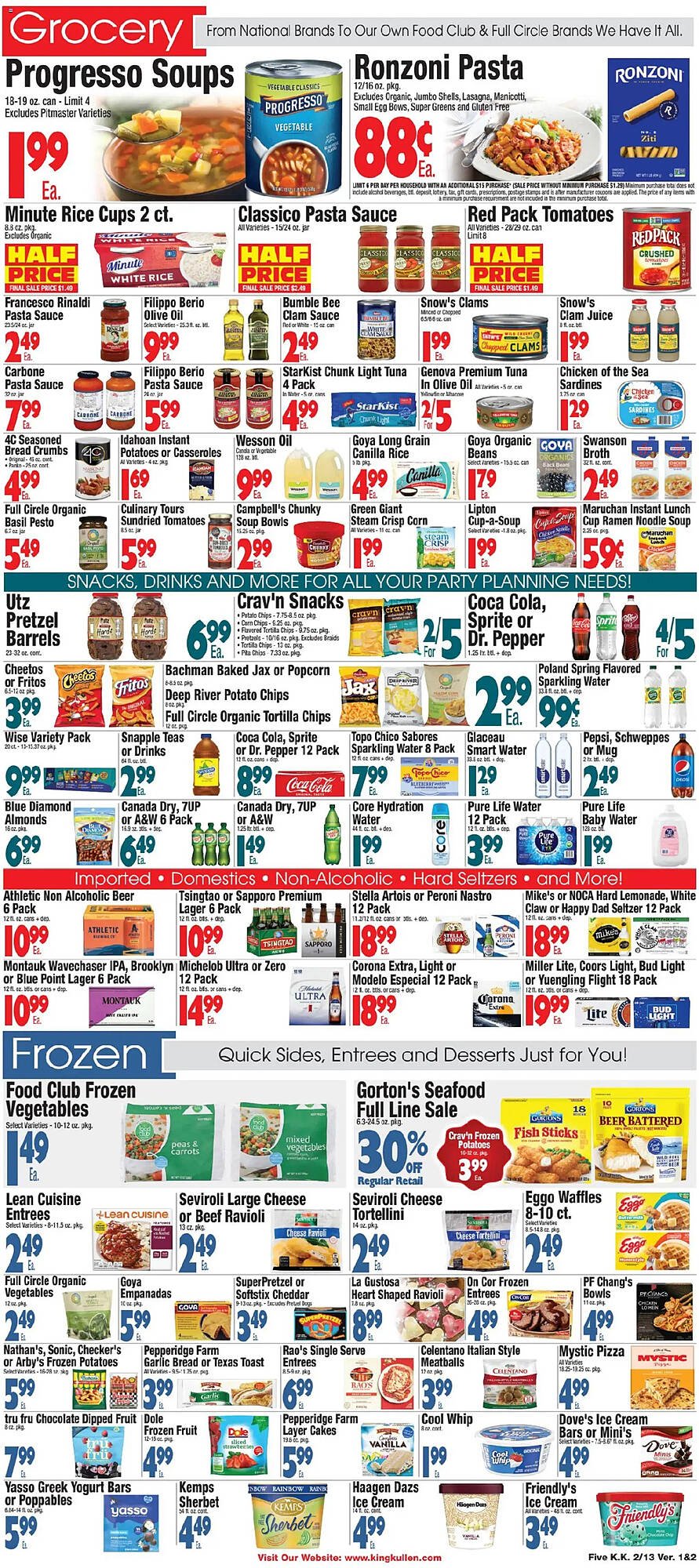 King Kullen weekly ad