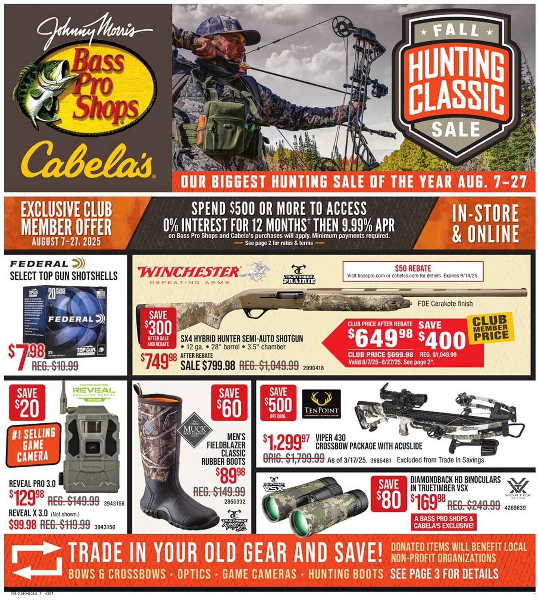 Cabela&#039;s Weekly Ad (2025-08-07 - 2025-08-27) | 1