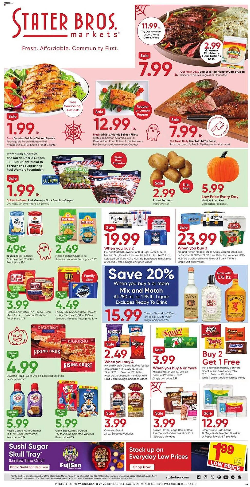 Stater Bros weekly ad (2025-10-22 - 2025-10-28) | 1