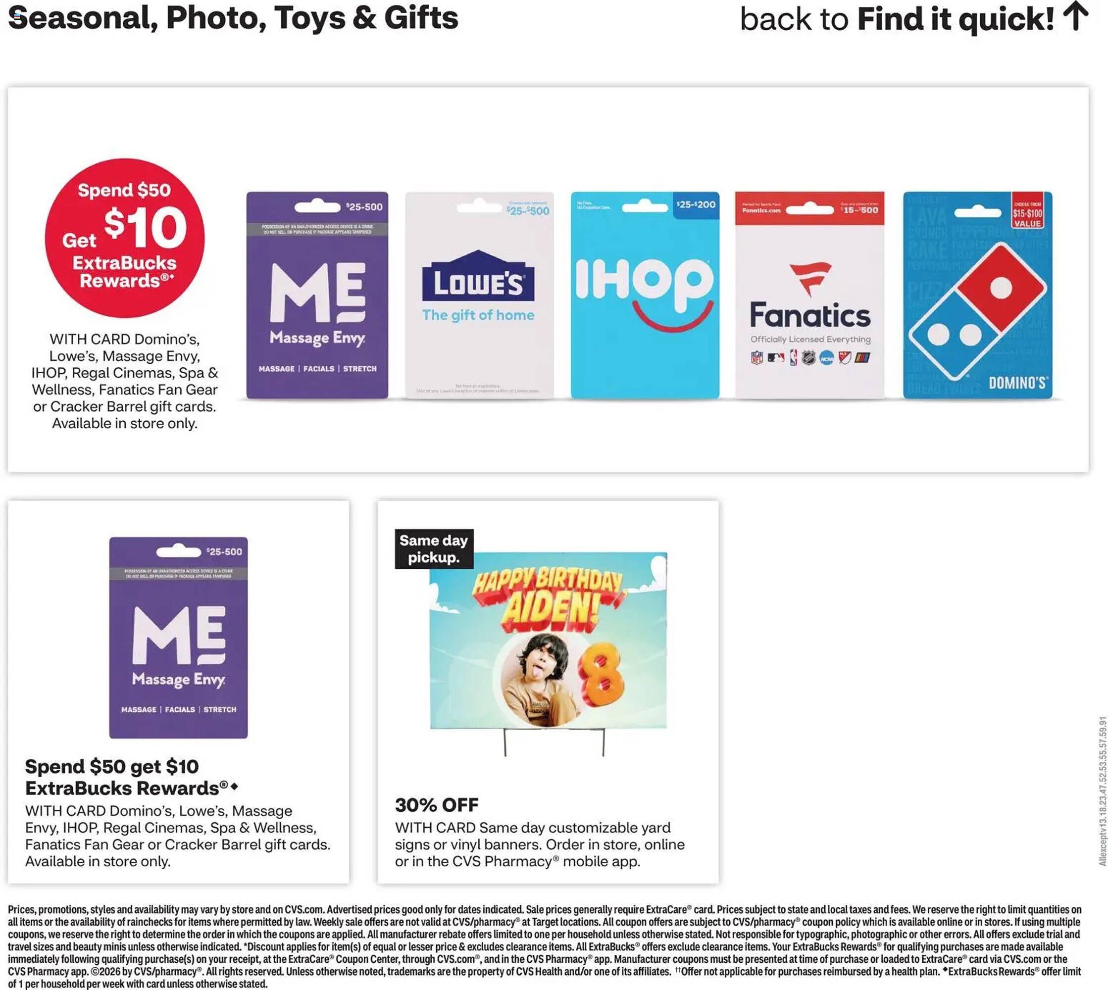 CVS weekly ad