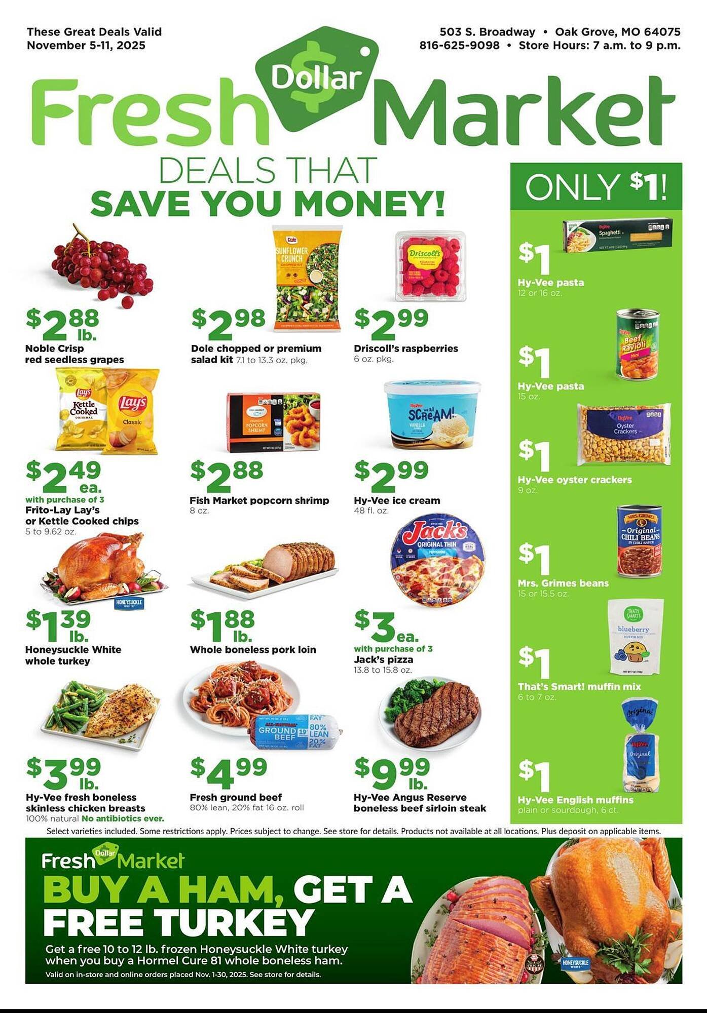 Hy-Vee weekly ad (2025-11-05 - 2025-11-11) | 1