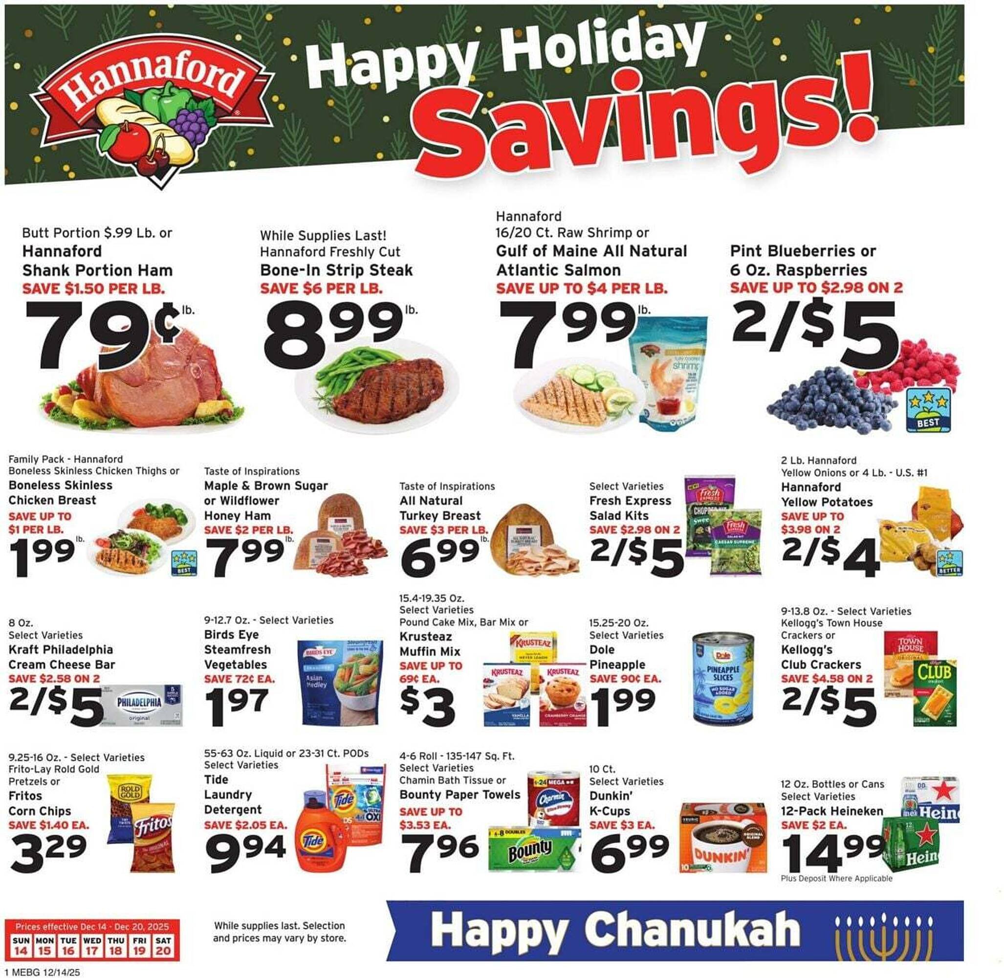 Hannaford flyer