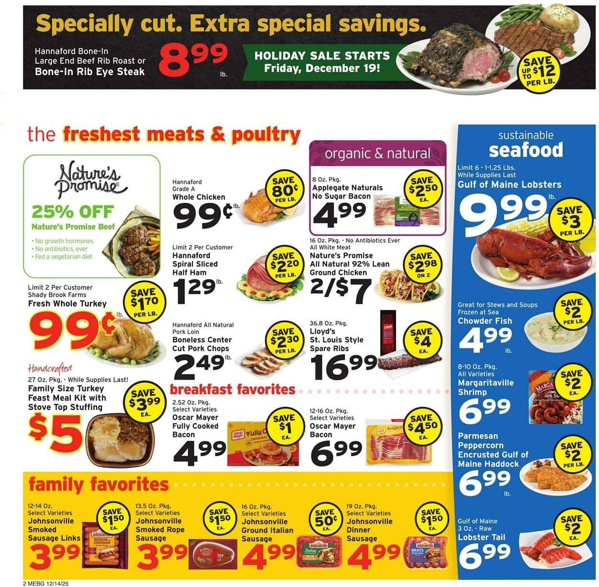 Hannaford flyer