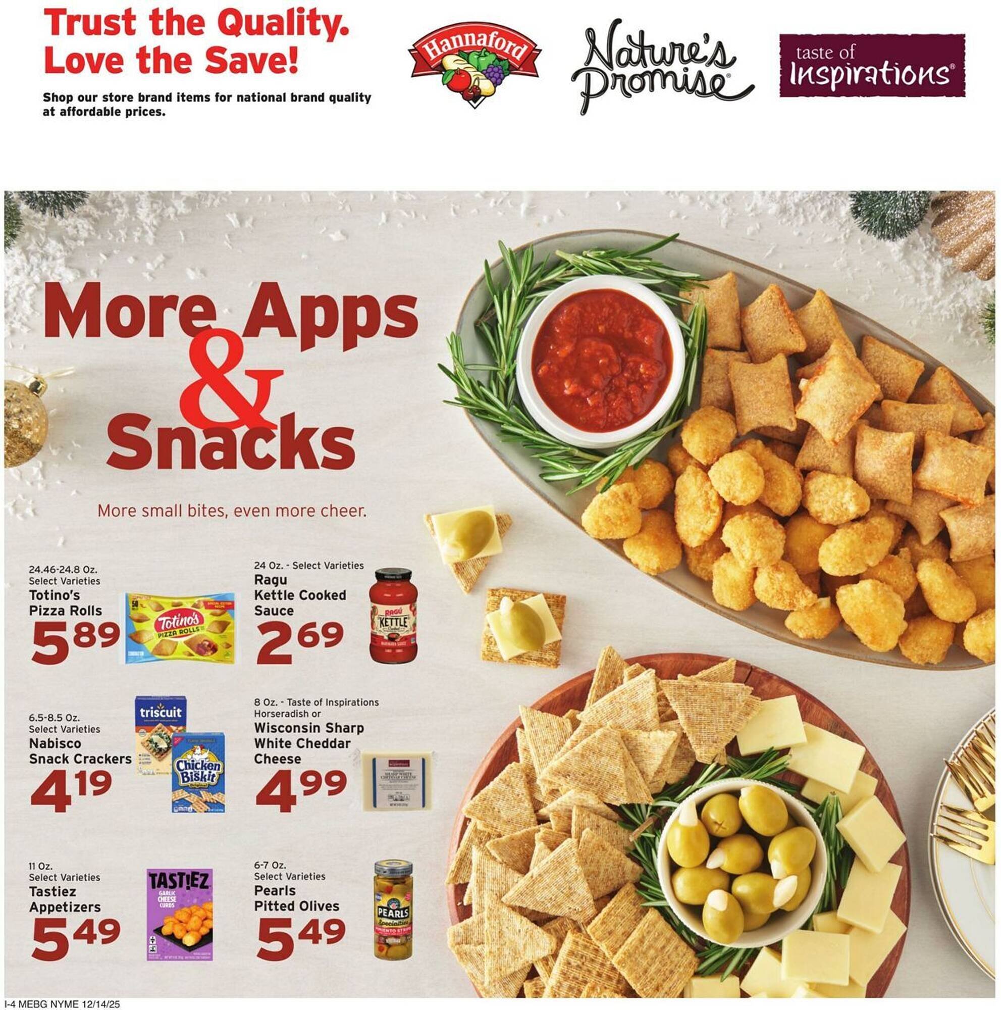 Hannaford flyer