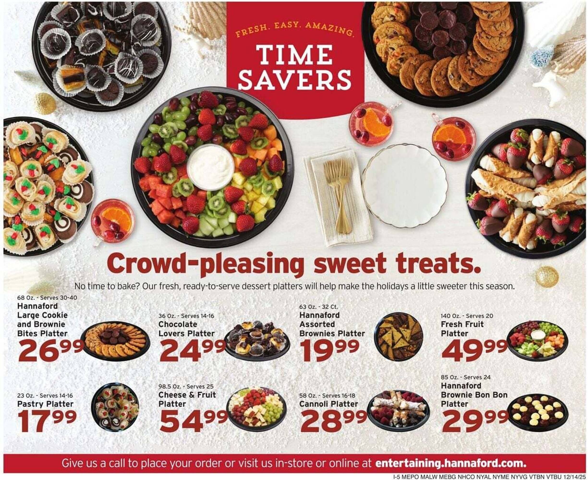 Hannaford flyer