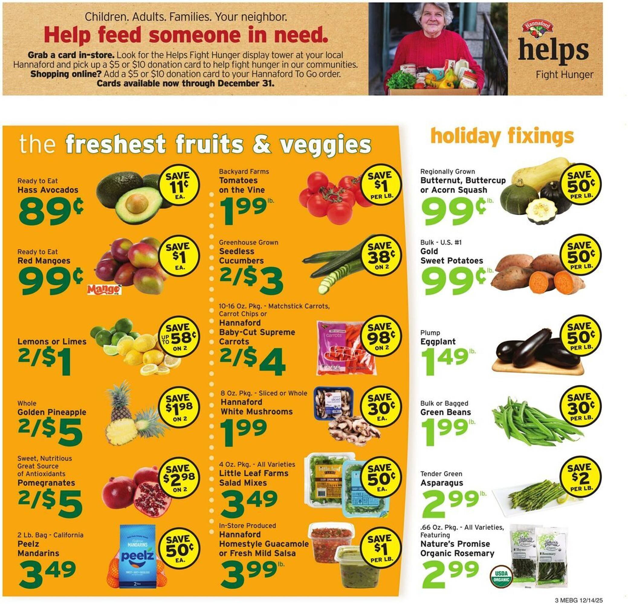 Hannaford flyer