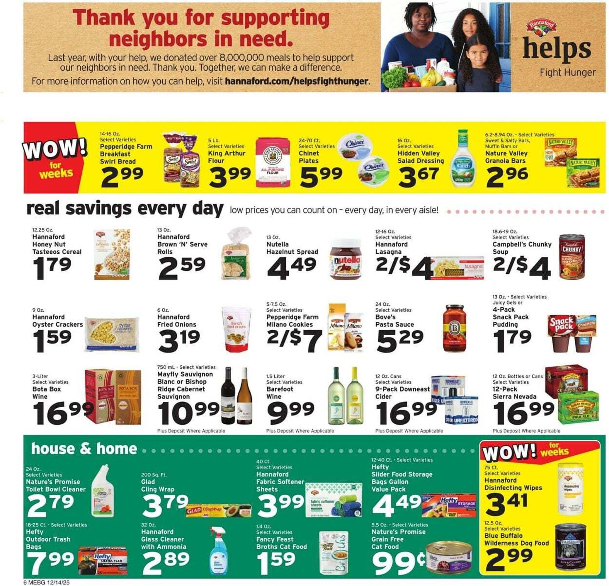 Hannaford flyer