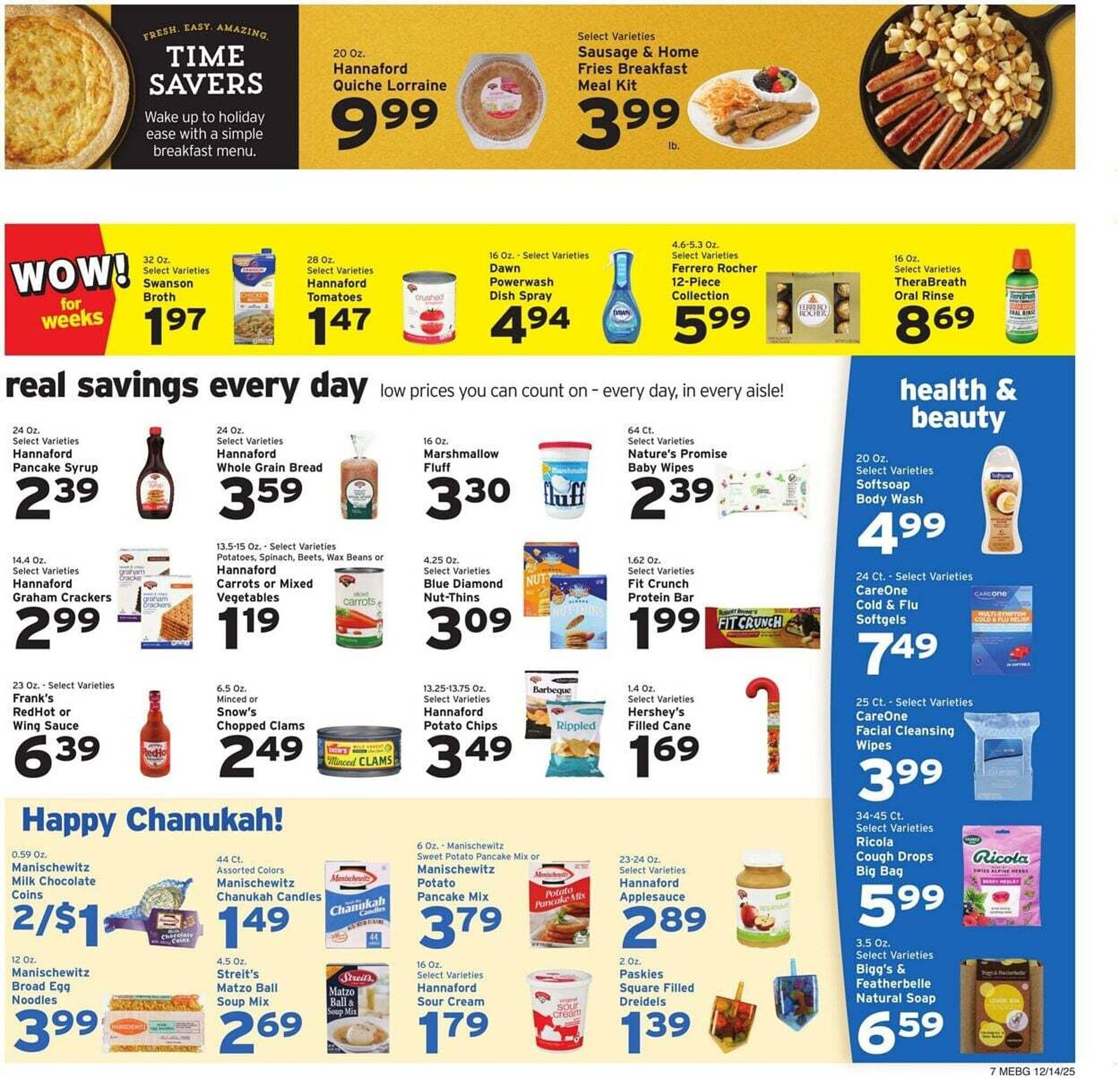 Hannaford flyer
