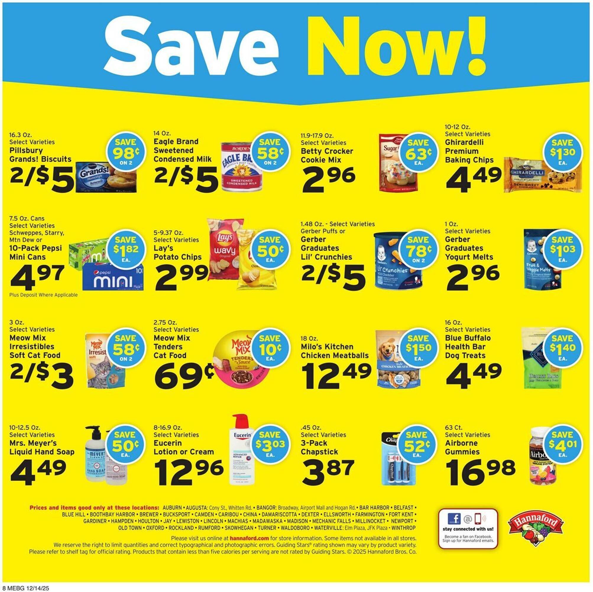 Hannaford flyer