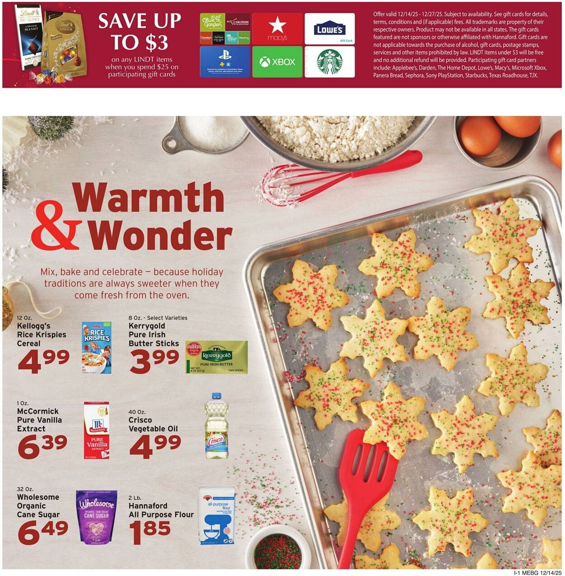 Hannaford flyer