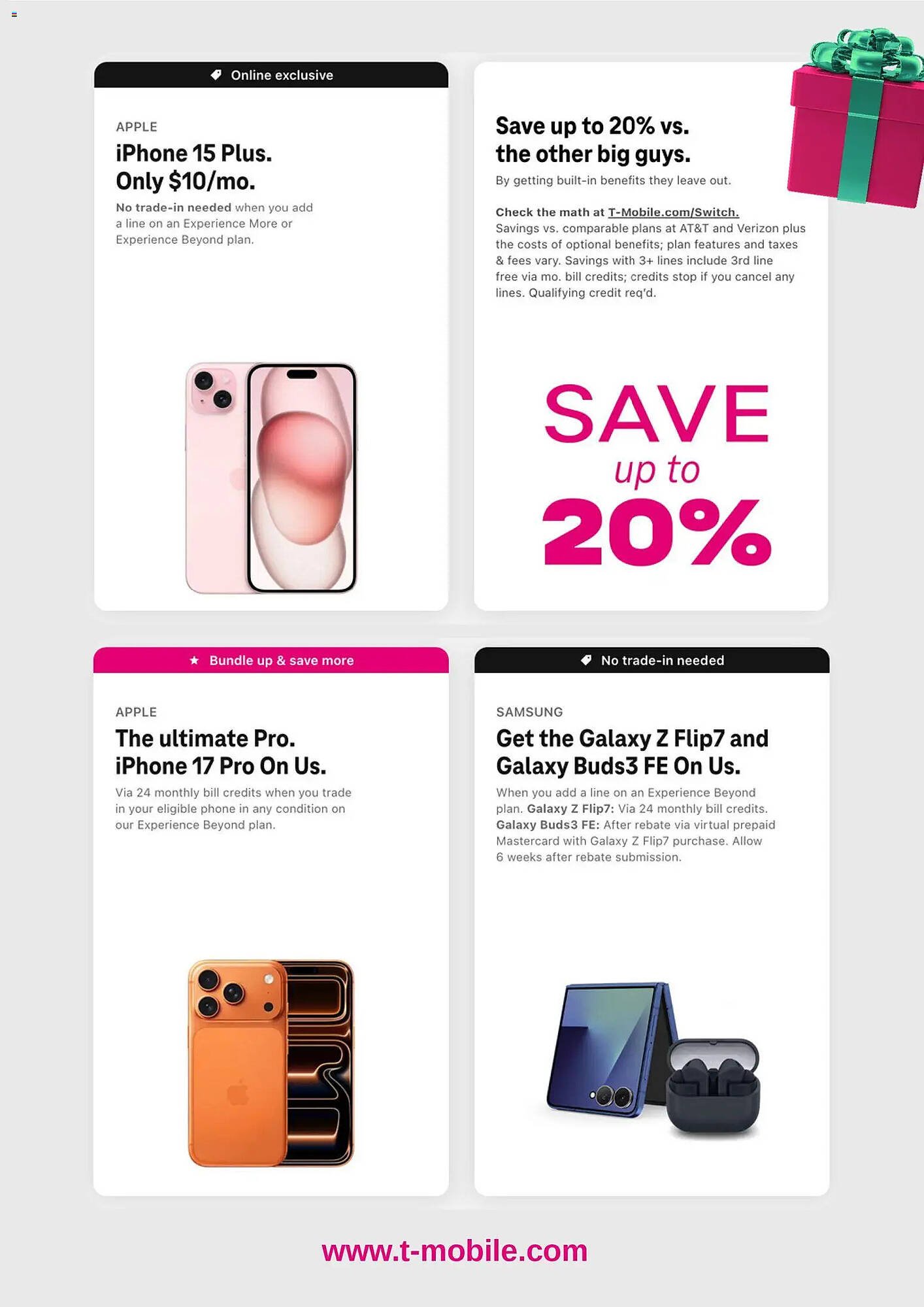 T-Mobile weekly ad