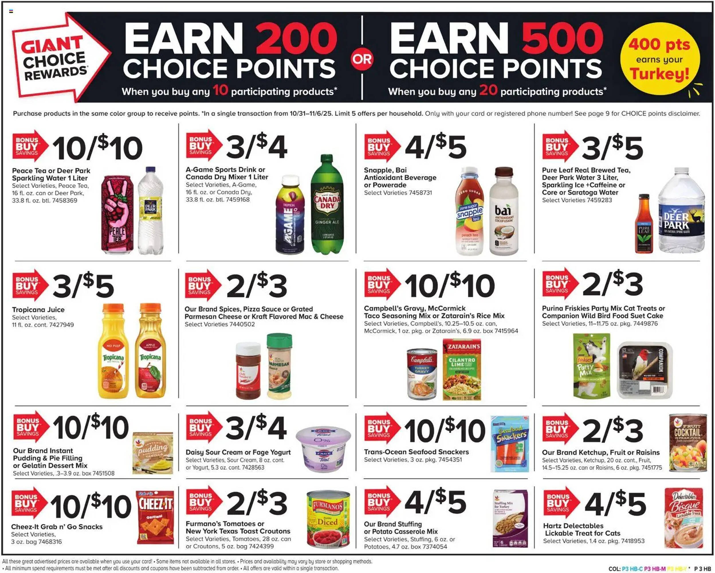 GIANT weekly ad (2025-10-31 - 2025-11-06) | 3