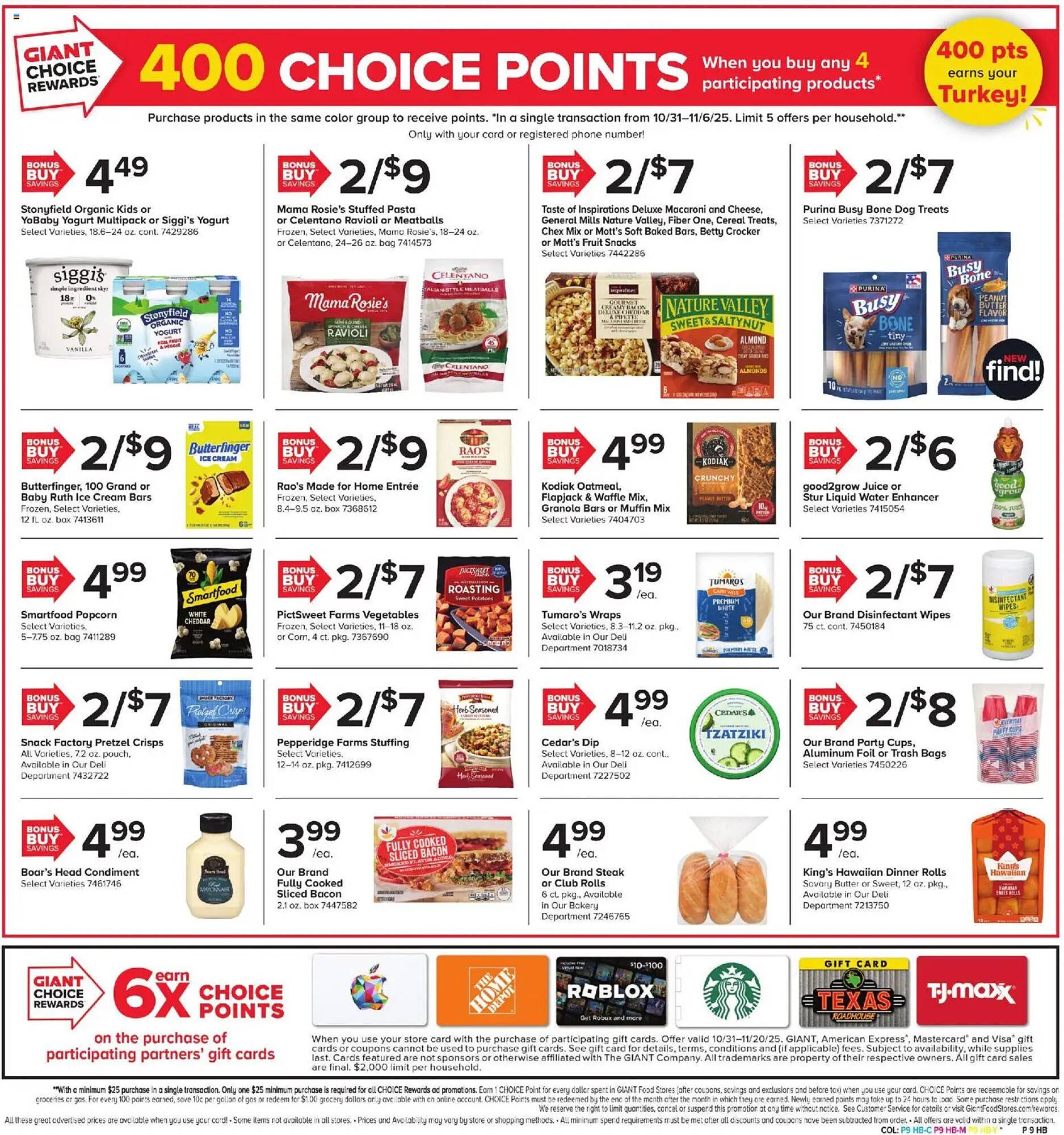 GIANT weekly ad (2025-10-31 - 2025-11-06) | 7
