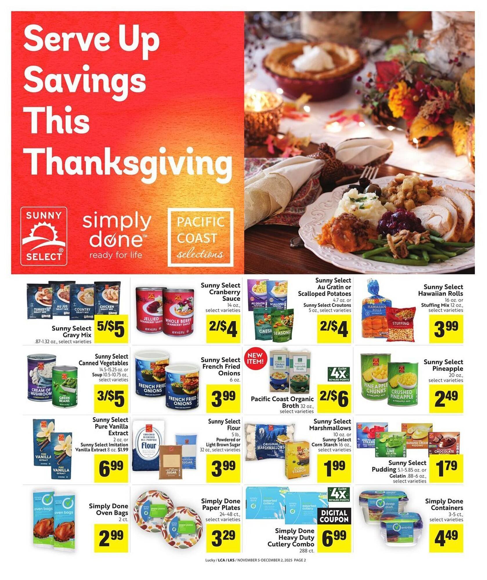 Lucky Supermarkets weekly ad (2025-11-05 - 2025-12-02) | 2