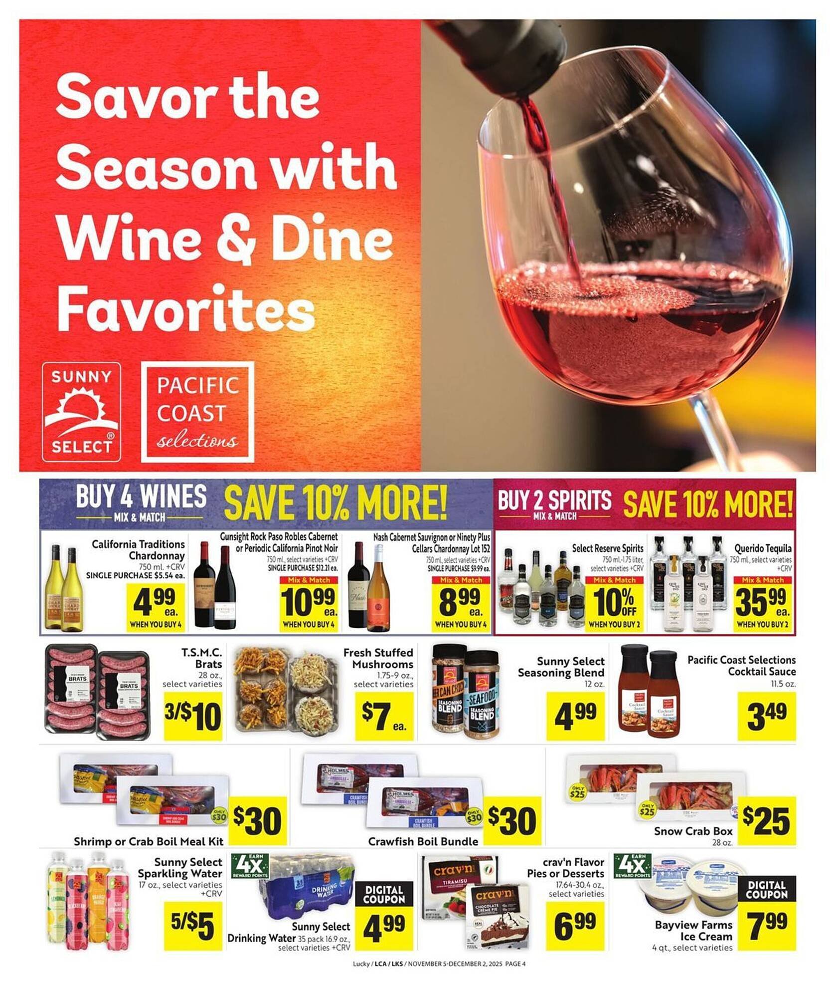 Lucky Supermarkets weekly ad (2025-11-05 - 2025-12-02) | 4