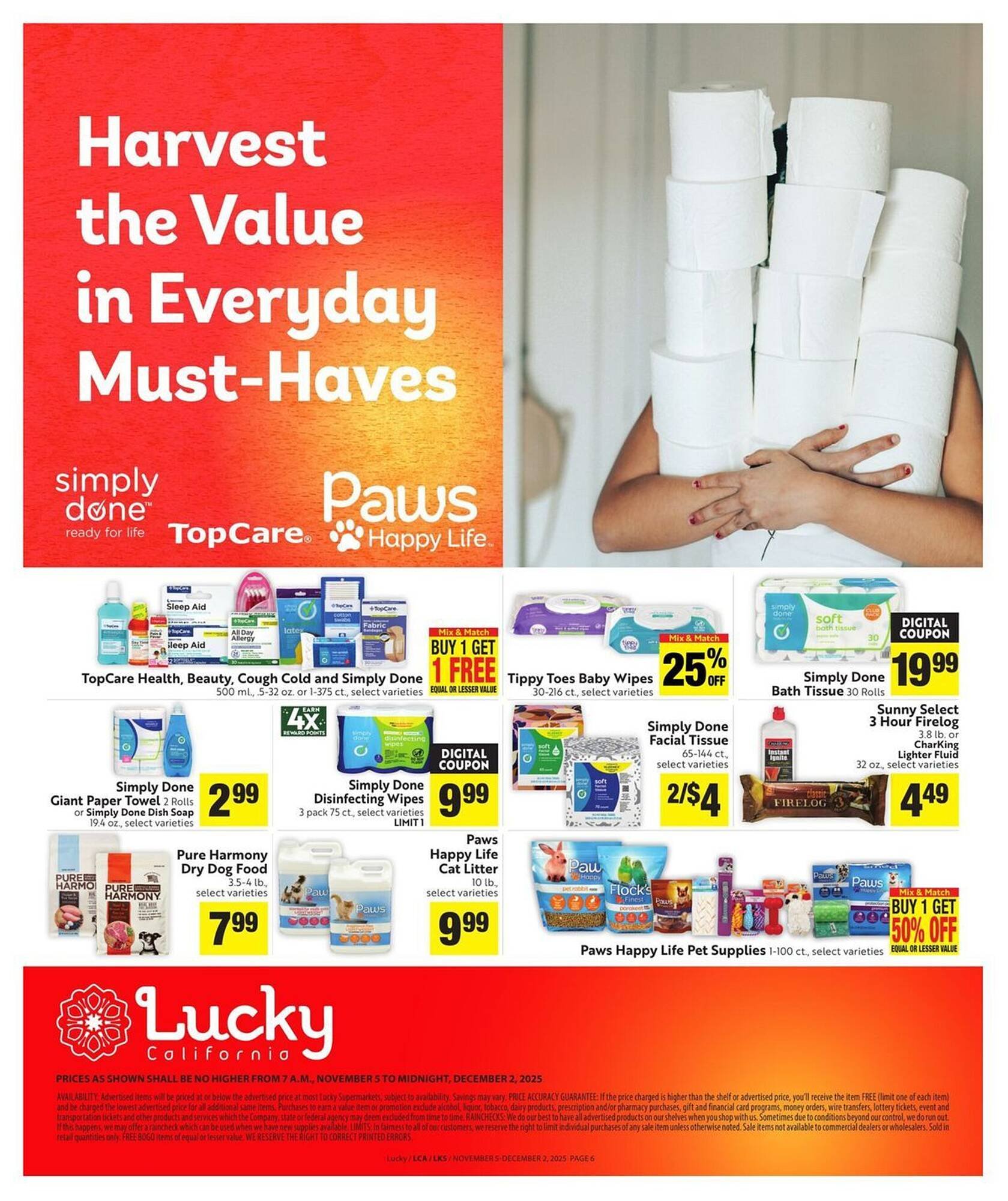 Lucky Supermarkets weekly ad (2025-11-05 - 2025-12-02) | 6