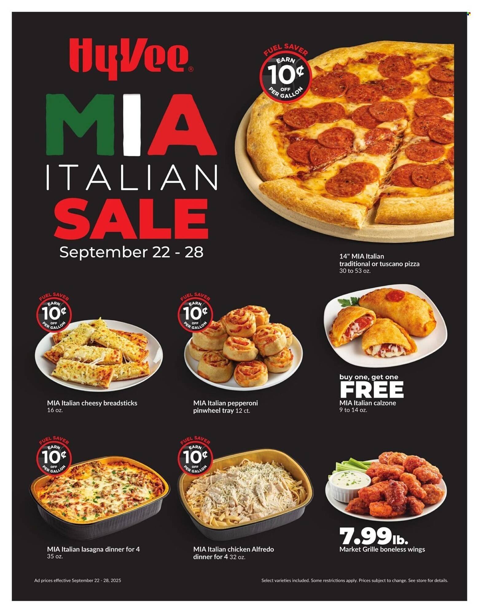 Hy-Vee weekly ad (2025-09-22 - 2025-09-28) | 1