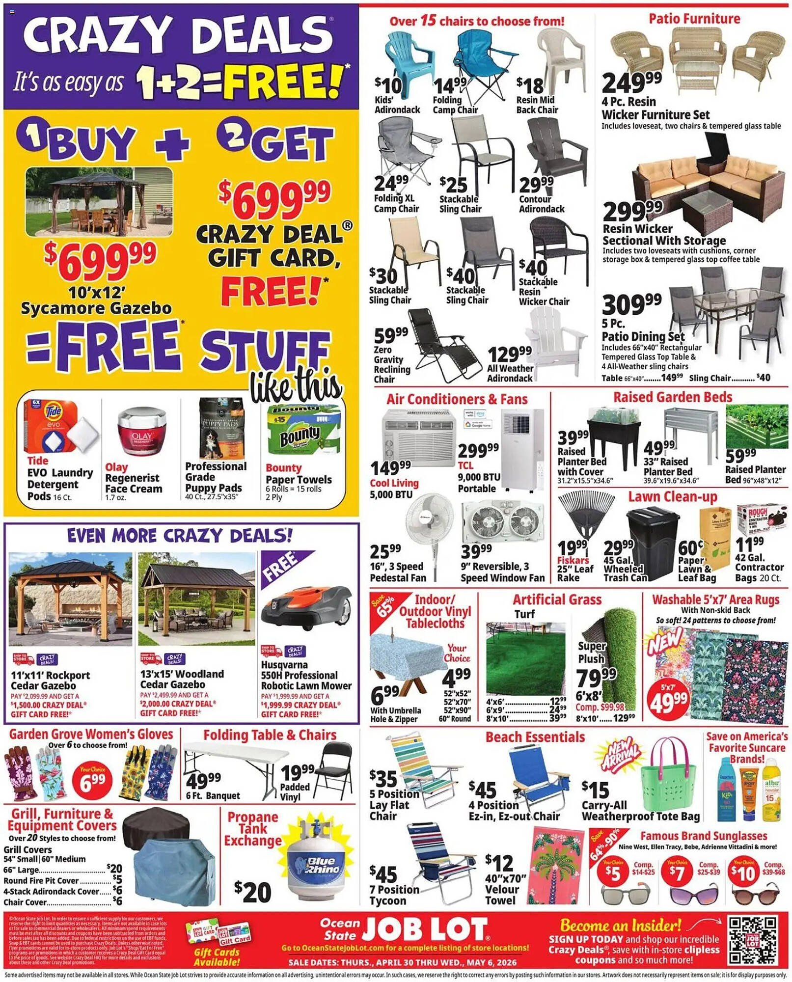 Ocean State Job Lot flyer