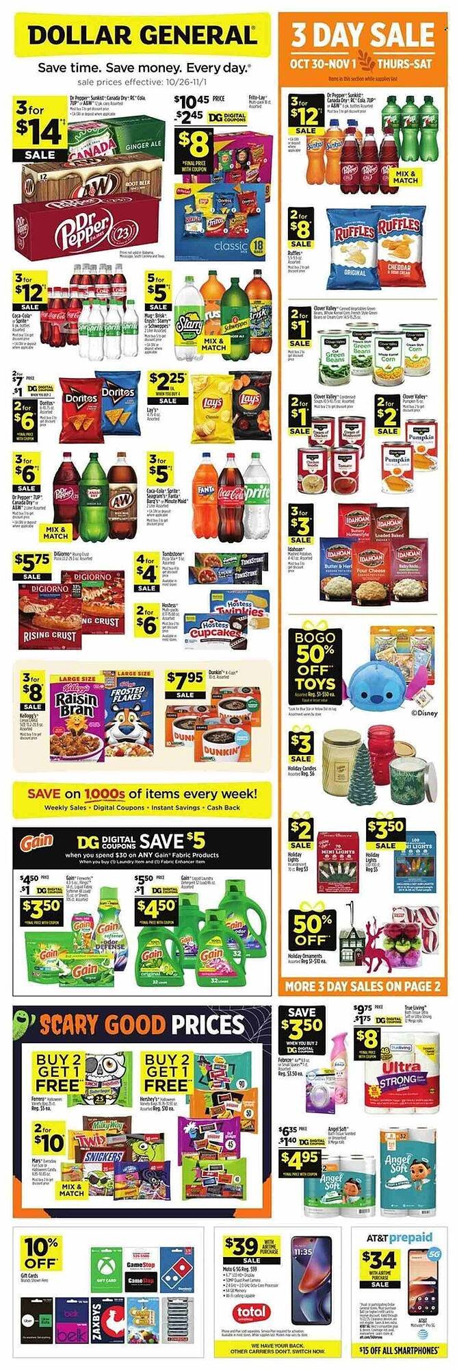 Dollar General weekly ad (2025-10-30 - 2025-11-01) | 1