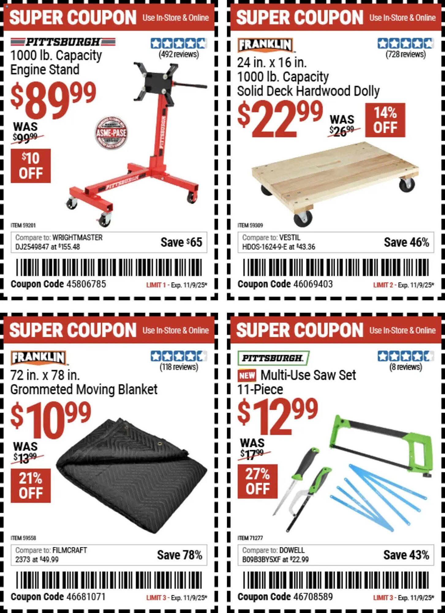 Harbor Freight Tools weekly ad (2025-10-27 - 2025-11-10) | 15