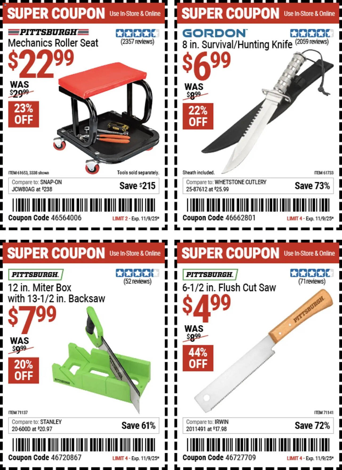 Harbor Freight Tools weekly ad (2025-10-27 - 2025-11-10) | 17