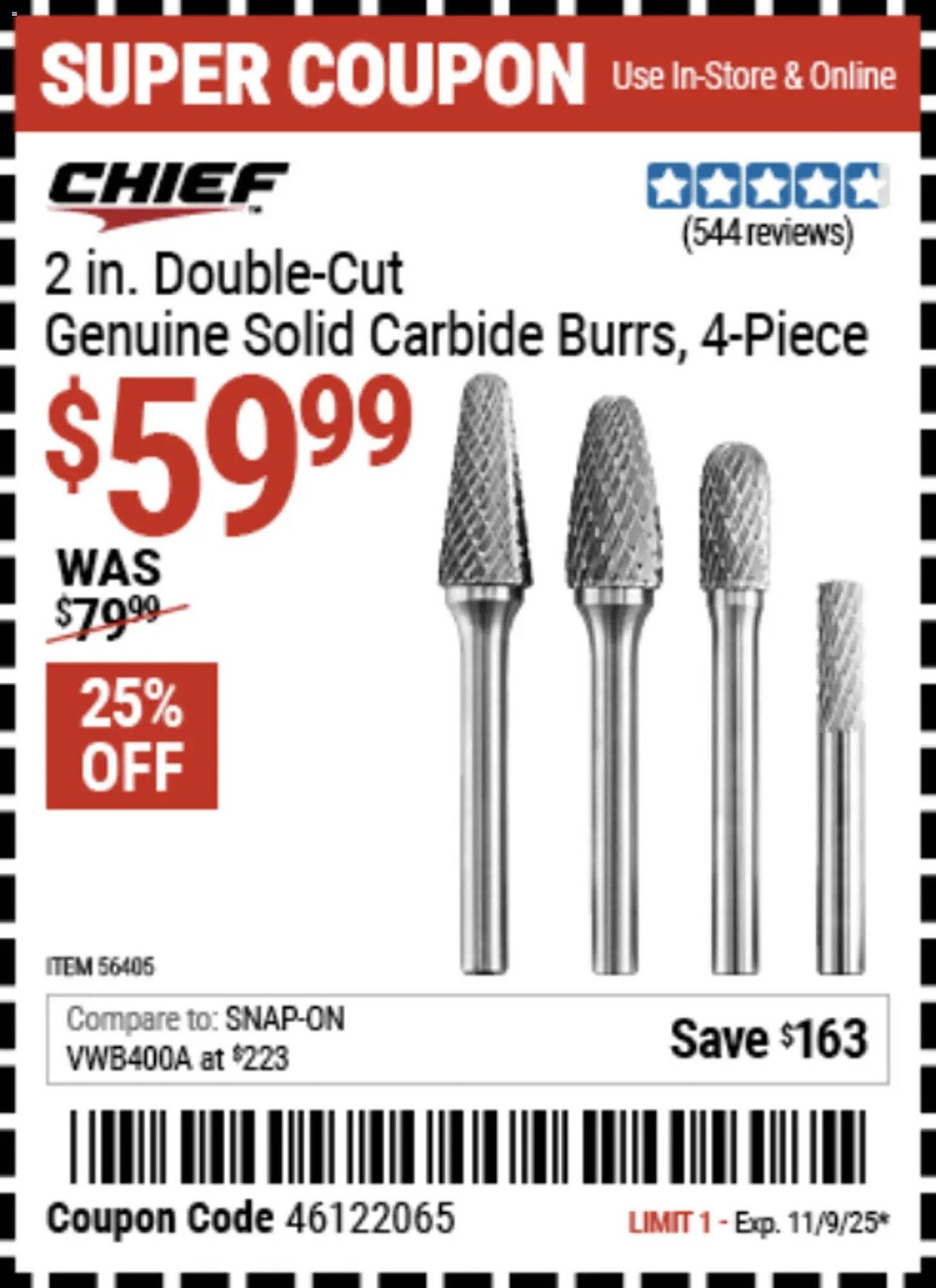 Harbor Freight Tools weekly ad (2025-10-27 - 2025-11-10) | 24