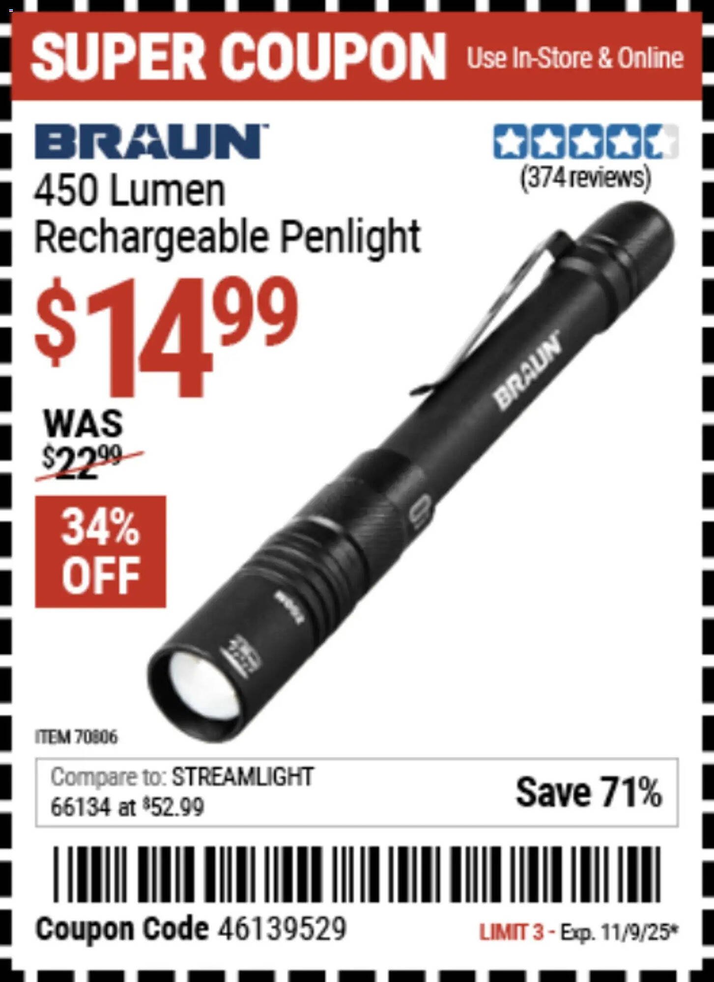 Harbor Freight Tools weekly ad (2025-10-27 - 2025-11-10) | 5