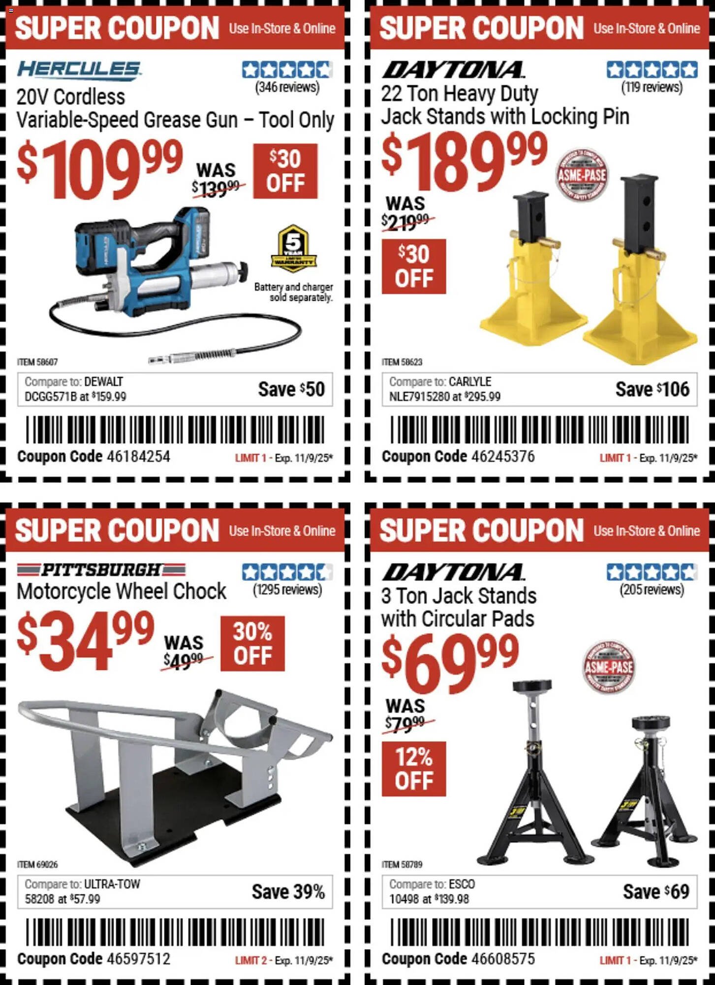 Harbor Freight Tools weekly ad (2025-10-27 - 2025-11-10) | 8
