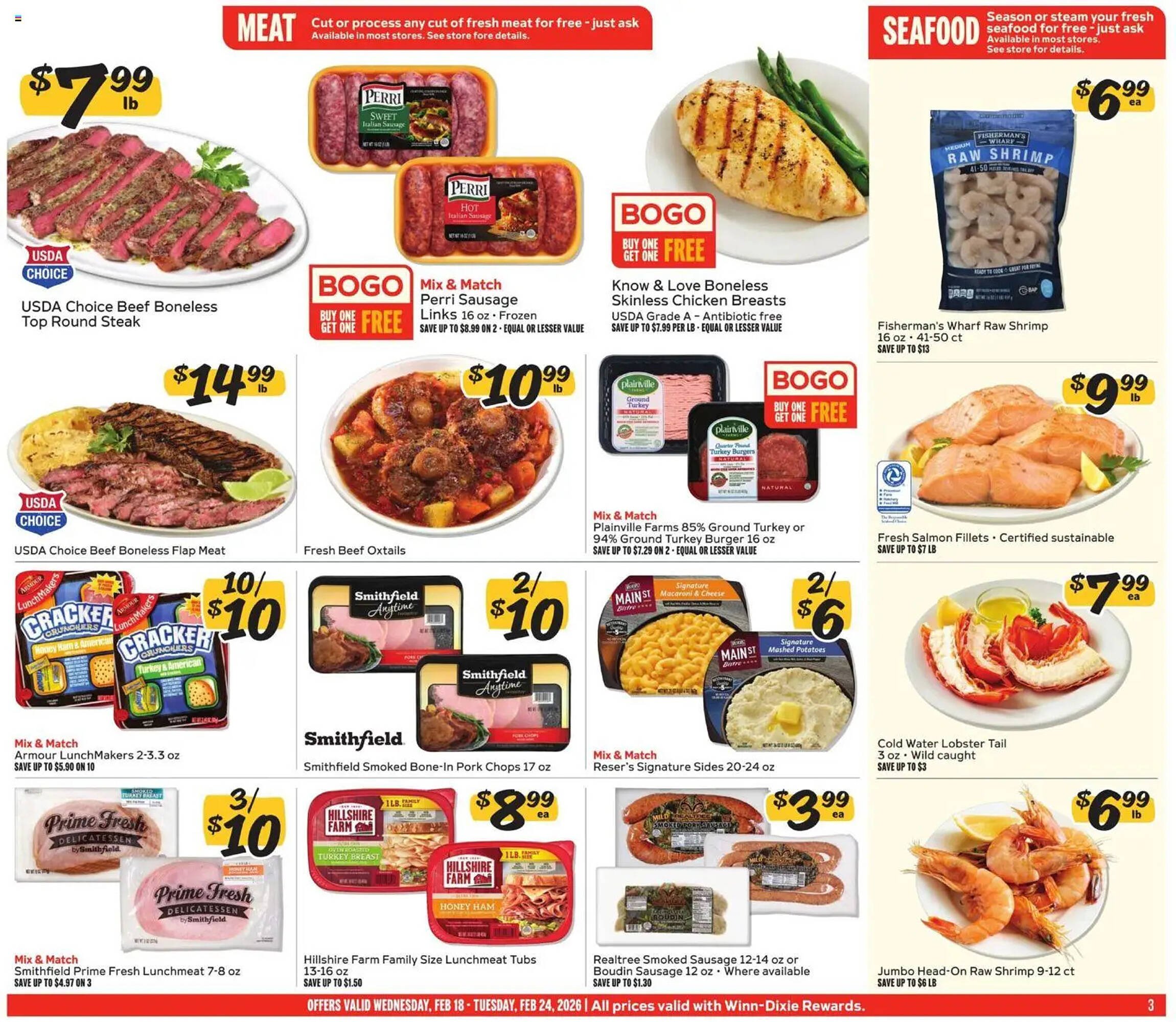 Winn Dixie weekly ad