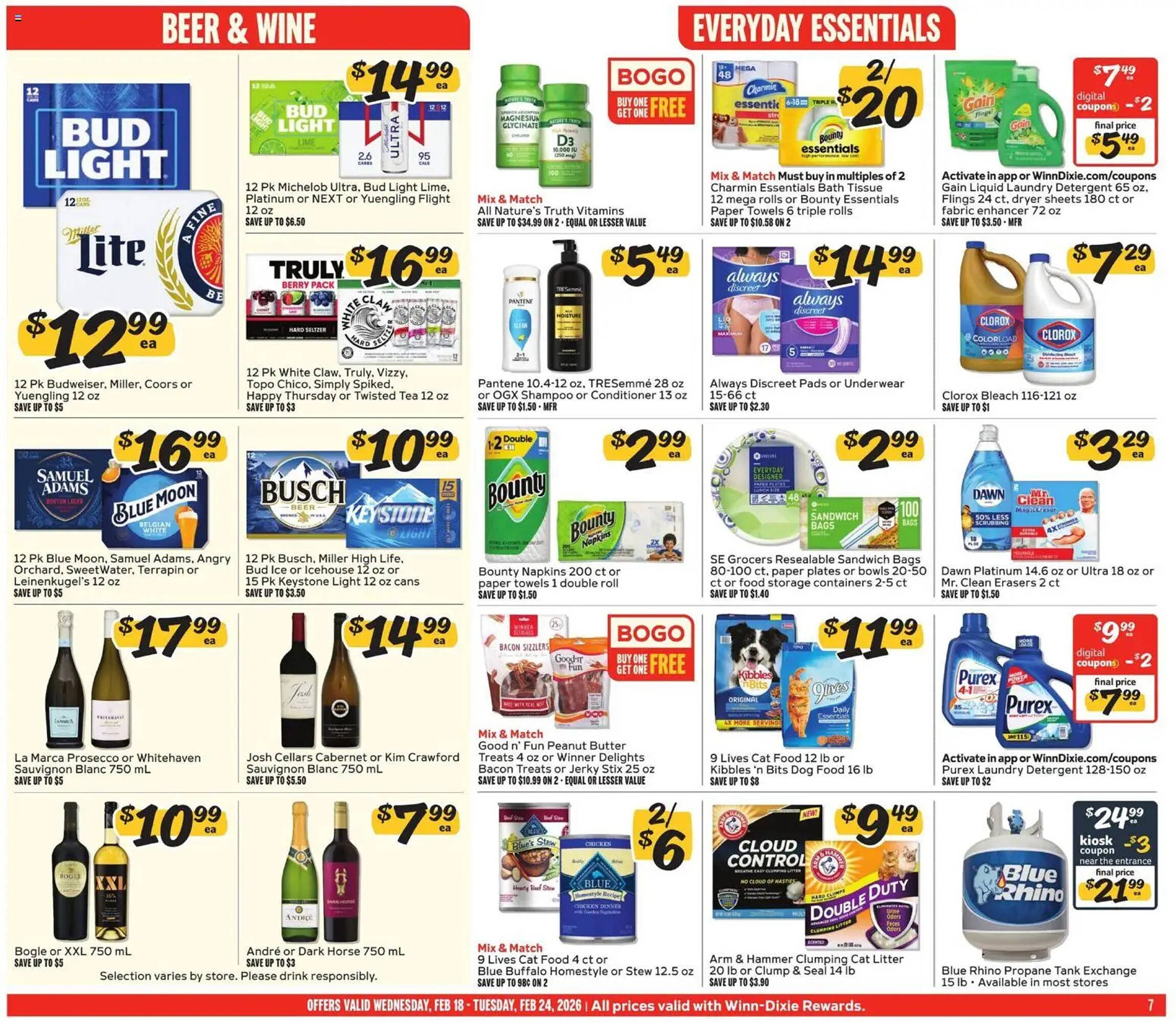 Winn Dixie weekly ad