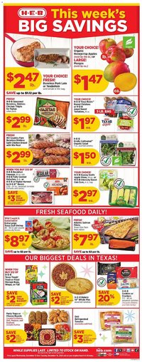 H-E-B weekly ad